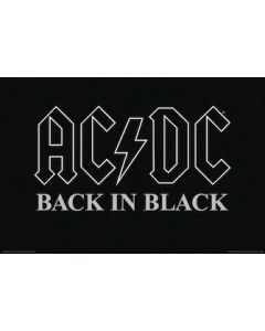 AC/DC Back in Black Wall Poster