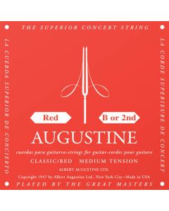 Augustine Red Classical Guitar 2nd String