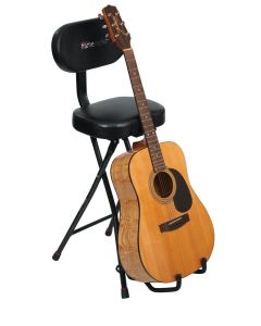 Frameworks Combination Guitar Performance Seat and Single Guitar Stand