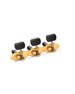 GrandTune Classic Hauser Tuning Machines [Satin Gold/Ebony Buttons]