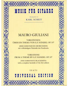 Variazioni, Op. 107 "The Harmonious Blacksmith"