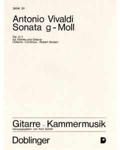 Sonata in G Minor, Op. 2 #1