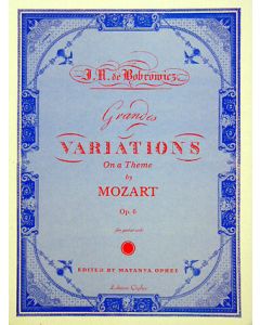 Grandes Variations "On a Theme by Mozart", Op. 6