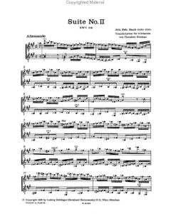 Suite #2, BWV 819