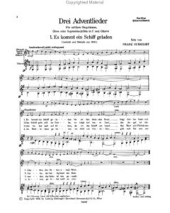 3 Adventlieder