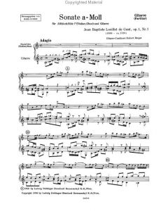 Sonata in A Minor, Op. 1/1