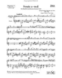 Sonata in A Minor, Op. 1 #4