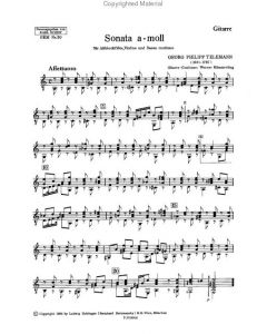 Sonata in A Minor 