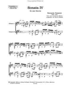 Sonata IV in A Major