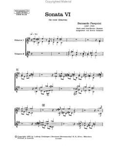 Sonata VI in E Minor