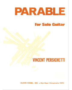 Parable, Op. 140