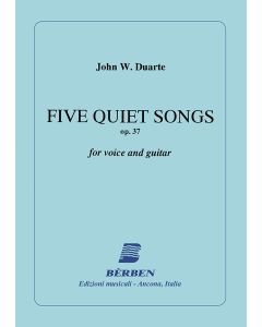 5 Quiet Songs, Op. 37