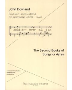 Second Booke of Songs or Ayres