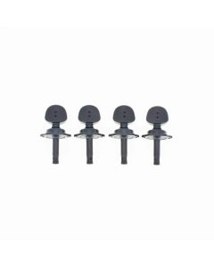 Ratio PRU-5004-BK Tune-a-Lele Ukulele Tuners 6:1 with Large Buttons (4 pcs)
