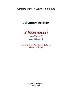 2 Intermezzi, Op. 76 #7, Op. 117 #2