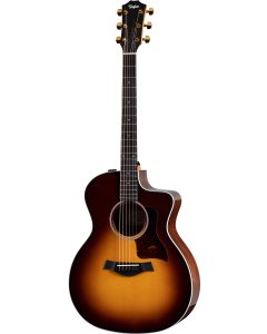 Taylor 214ce SB DLX Acoustic/Electric Guitar - Tobacco Sunburst