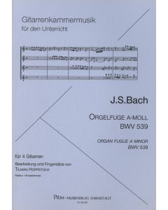 Organ Fugue, BWV 539