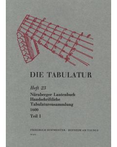 Nurnberger Lautenbuch, Book 1