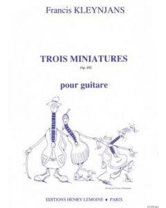 Trois Miniatures, Op. 102