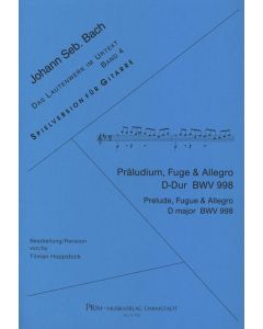 Preluide, Fugue & Allegro in D major, BWV 998