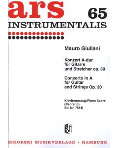 Concerto in A Major, Op. 30
