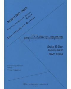 Lute Suite No. 4 in E Major, BWV 1006a