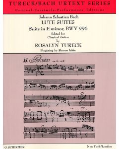 Lute Suite #1, BWV 996 "in e minor"
