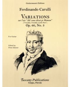 Variations, Op. 60 #3 - Sur "Ah! Vous Dirai-Je Maman"