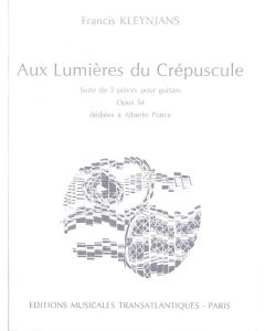 Aux Lumieres Du Crepuscule, Op. 54