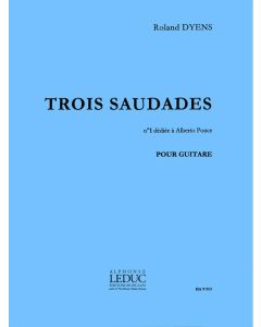 Trois Saudades #1 - a Alberto Ponce