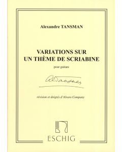 Variations on a Theme By Scriabin