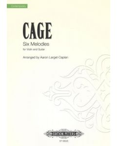 Six Melodies for Violin and Guitar