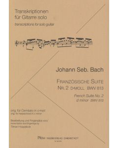French Suite No. 2 in D minor, BWV 813