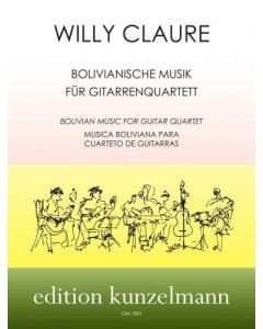 Bolivian Music for Guitar Quartet