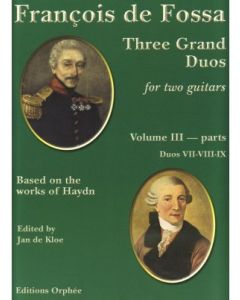 Three Grand Duos for Two Guitars, Volume 3