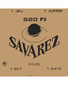 Savarez 520P3 Traditional Normal Tension Classical Guitar Strings
