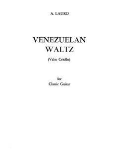 Venezuelan Waltz "#3" Natalia