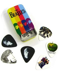 Beatles Picks Tin - Stripes