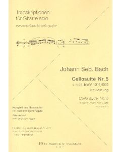 Cello Suite 5, BWV 1011/995