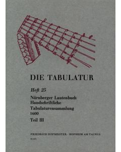 Nurnberger Lautenbuch, Book 3