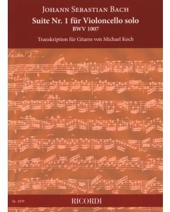 Cello Suite 1, BWV 1007
