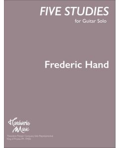 Five Studies For Guitar Solo