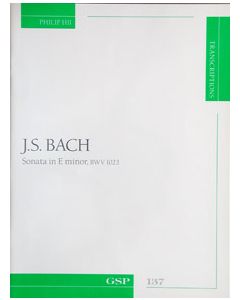 Sonata in E Minor, BWV 1023