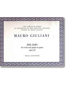 Sechs Lieder, Op. 89