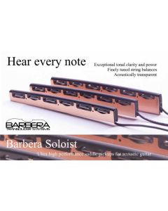Barbera Soloist Acoustic Steel String Guitar Pickup