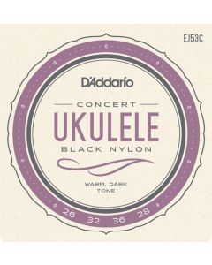 D'Addario EJ53C Pro-Arté Rectified Ukulele Strings, Hawaiian-Concert
