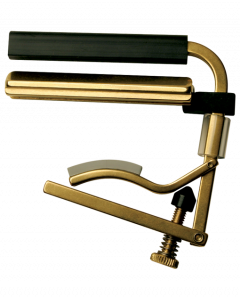 Shubb C6B Deluxe Squareneck Resonator Guitar Capo – Brass