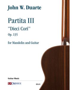 Partita III "Dieci Cori", Op. 135
