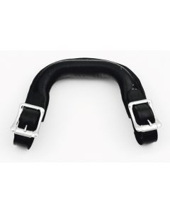 Grover CP70 Leather Handle Side Buckle - Black