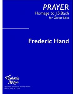 Prayer "Homage to J.S. Bach"